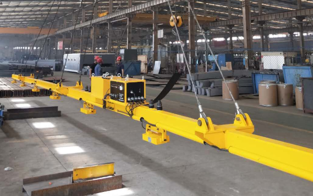 長鋼板起吊如何防止鋼板變形彎曲——電永磁吊具